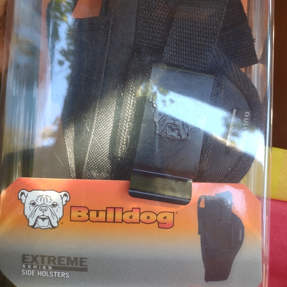 Adjustable Black Bulldog Gun Holster Open 👐 Carry 🖤 - Picture 4 of 10